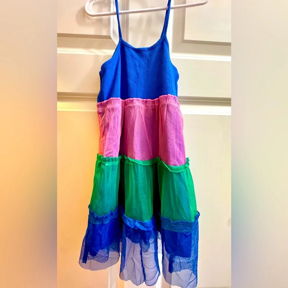 Isaac Mizrahi Loves Crayola NWOT Sz 5 Multi-Colored Layered Dress